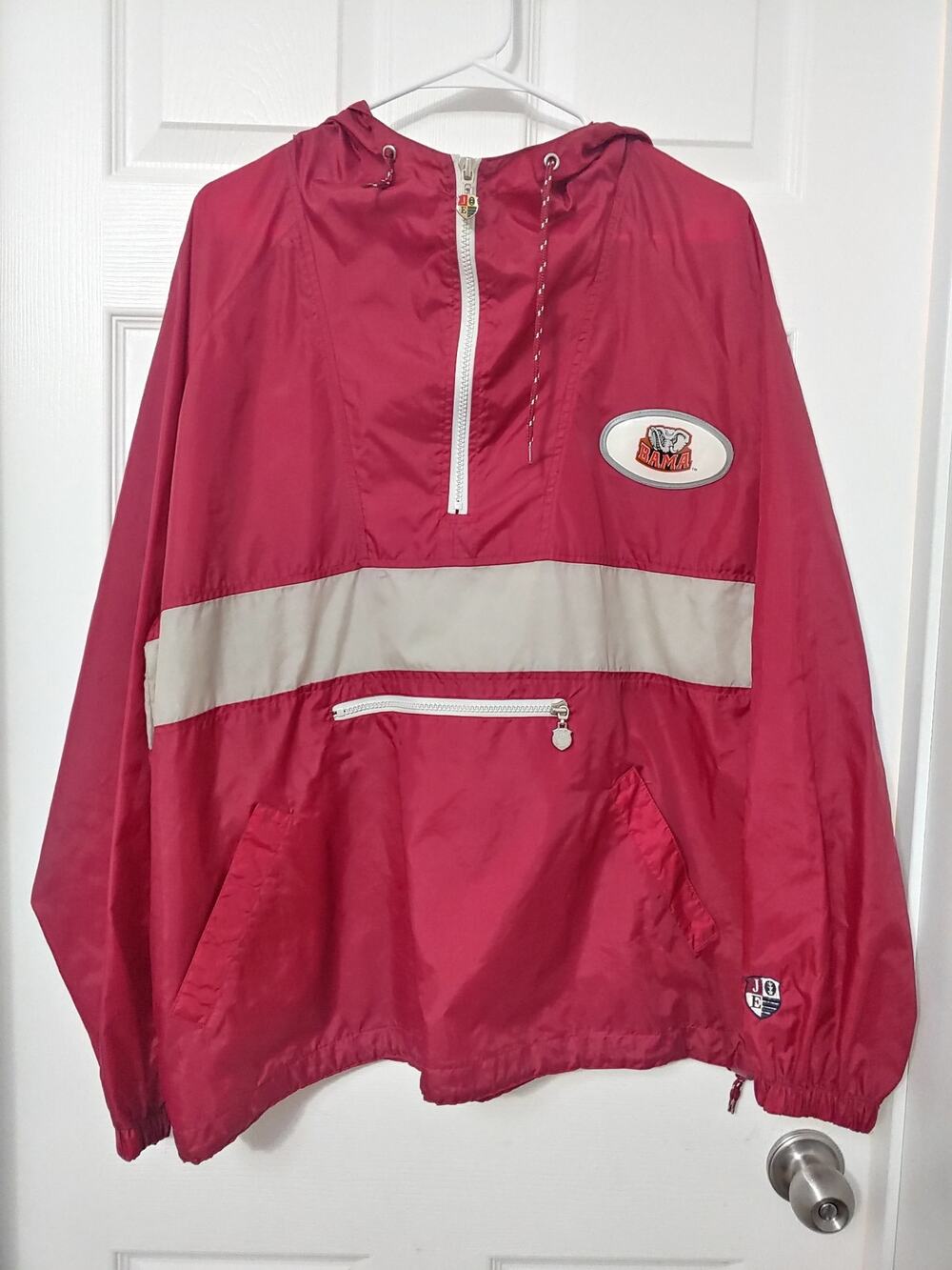Joe College Bama Windbreaker sz M